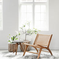 Lounge chair Lazy Loom Natural