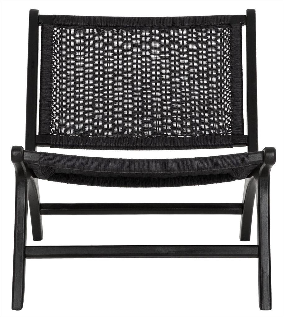 Lounge chair Lazy Loom Black