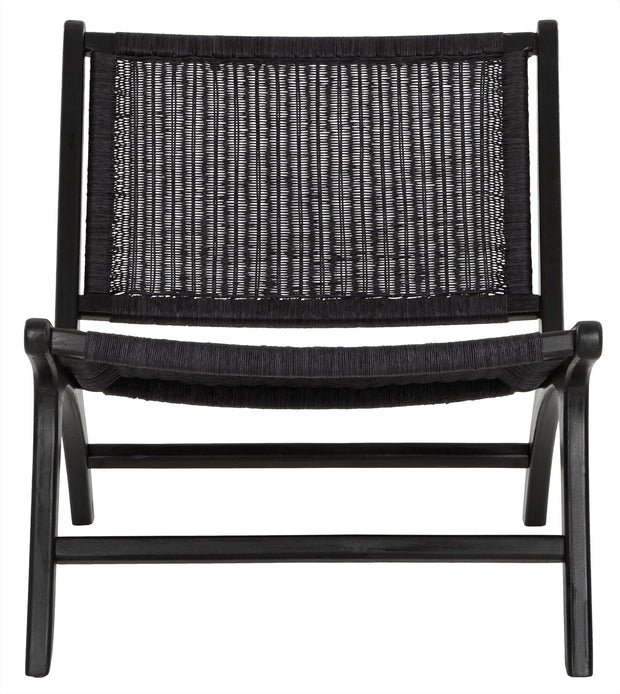 Lounge chair Lazy Loom Black