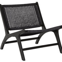 Lounge chair Lazy Loom Black