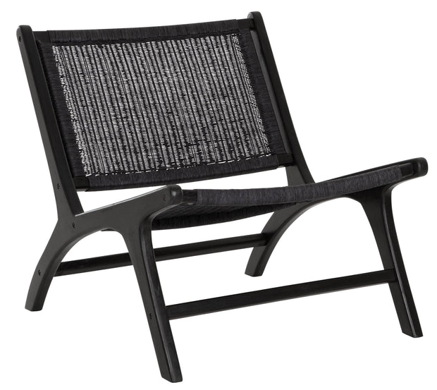 Lounge chair Lazy Loom Black