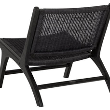 Lounge chair Lazy Loom Black