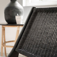 Lounge chair Lazy Loom Black
