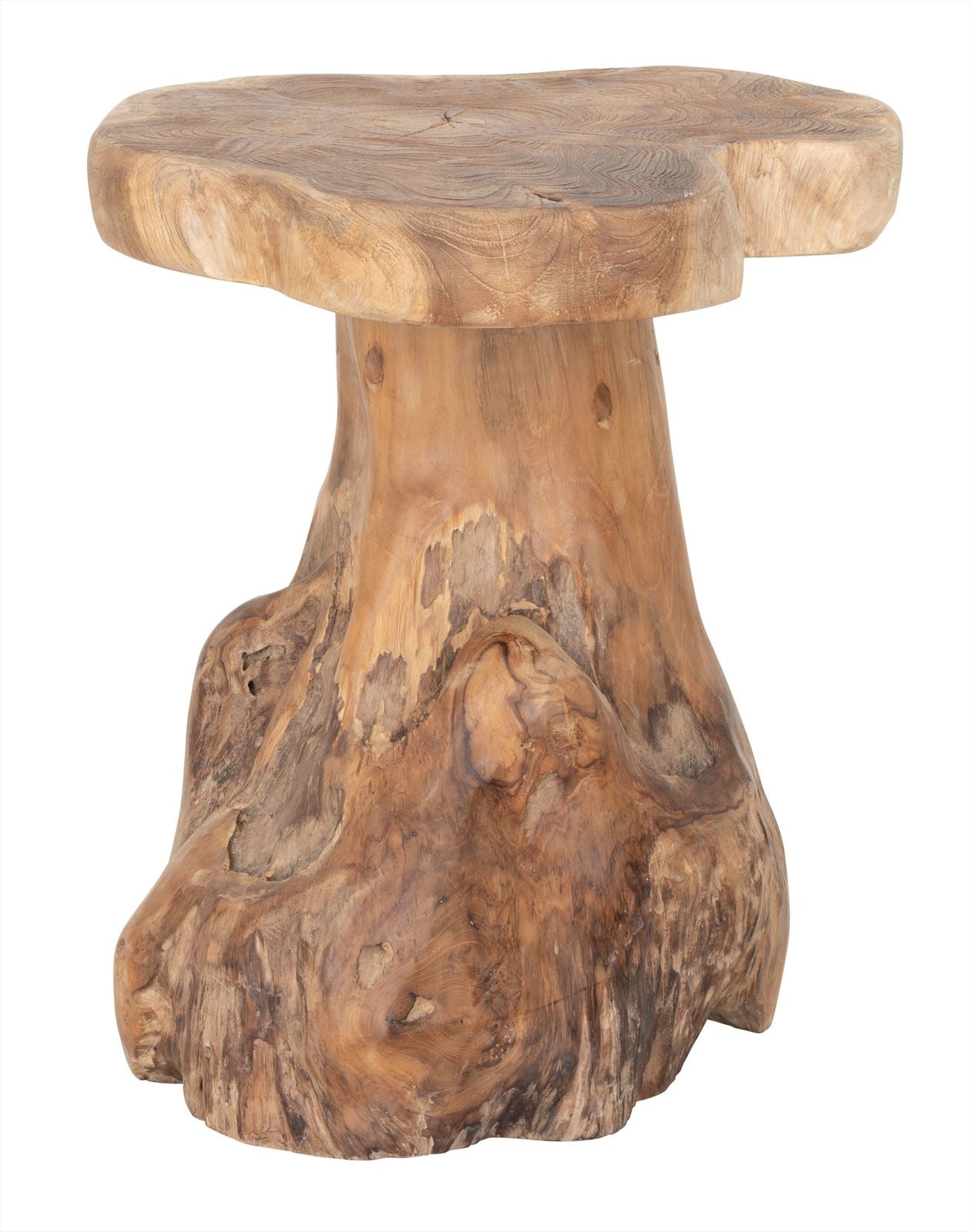 Stool Mushroom Natural