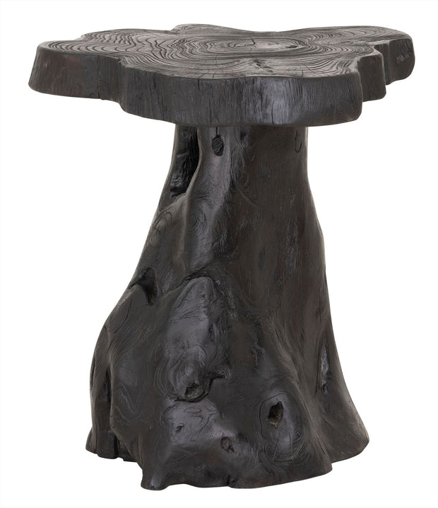 Stool Mushroom Black