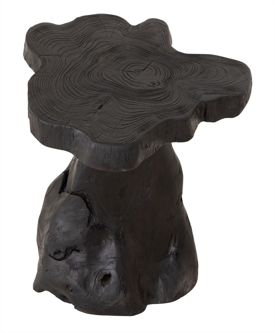 Stool Mushroom Black