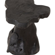 Stool Mushroom Black