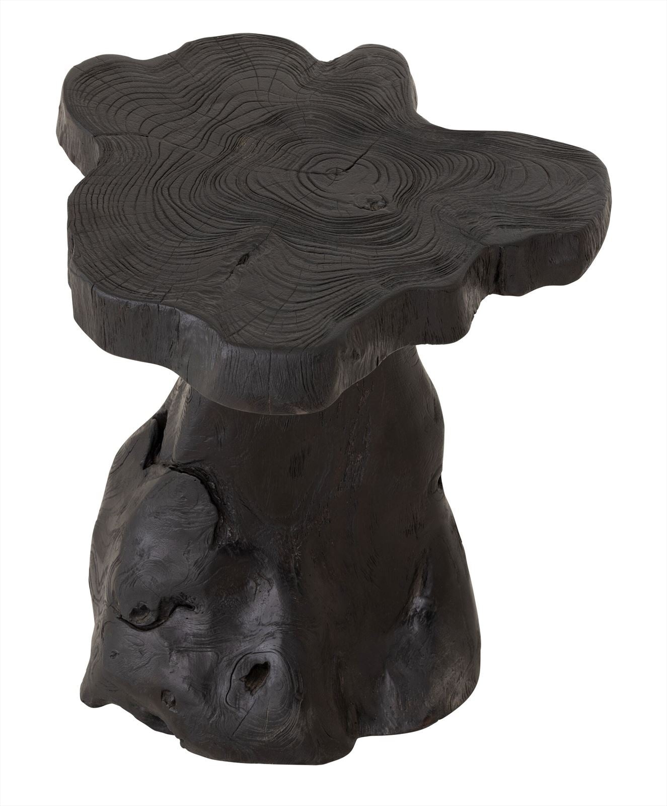 Stool Mushroom Black