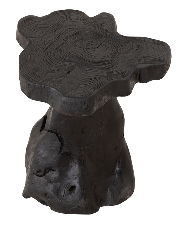 Stool Mushroom Black