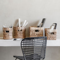 Storage box Organize round, set of 2