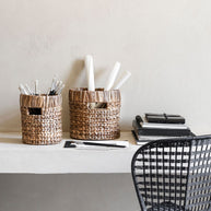 Storage box Organize round, set of 2