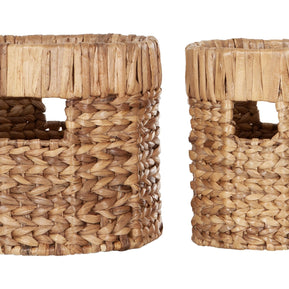 Storage box Organize round, set of 2