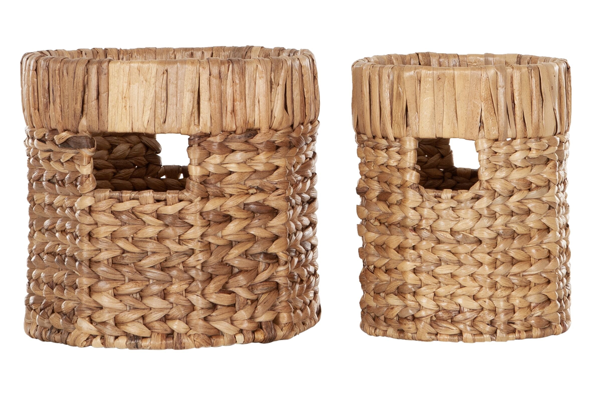 Storage box Organize round, set of 2