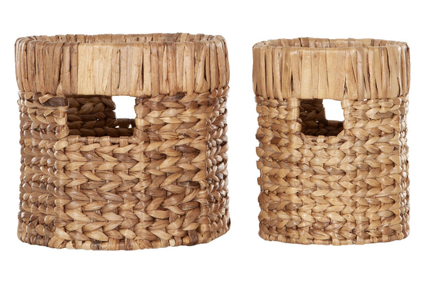 Storage box Organize round, set of 2