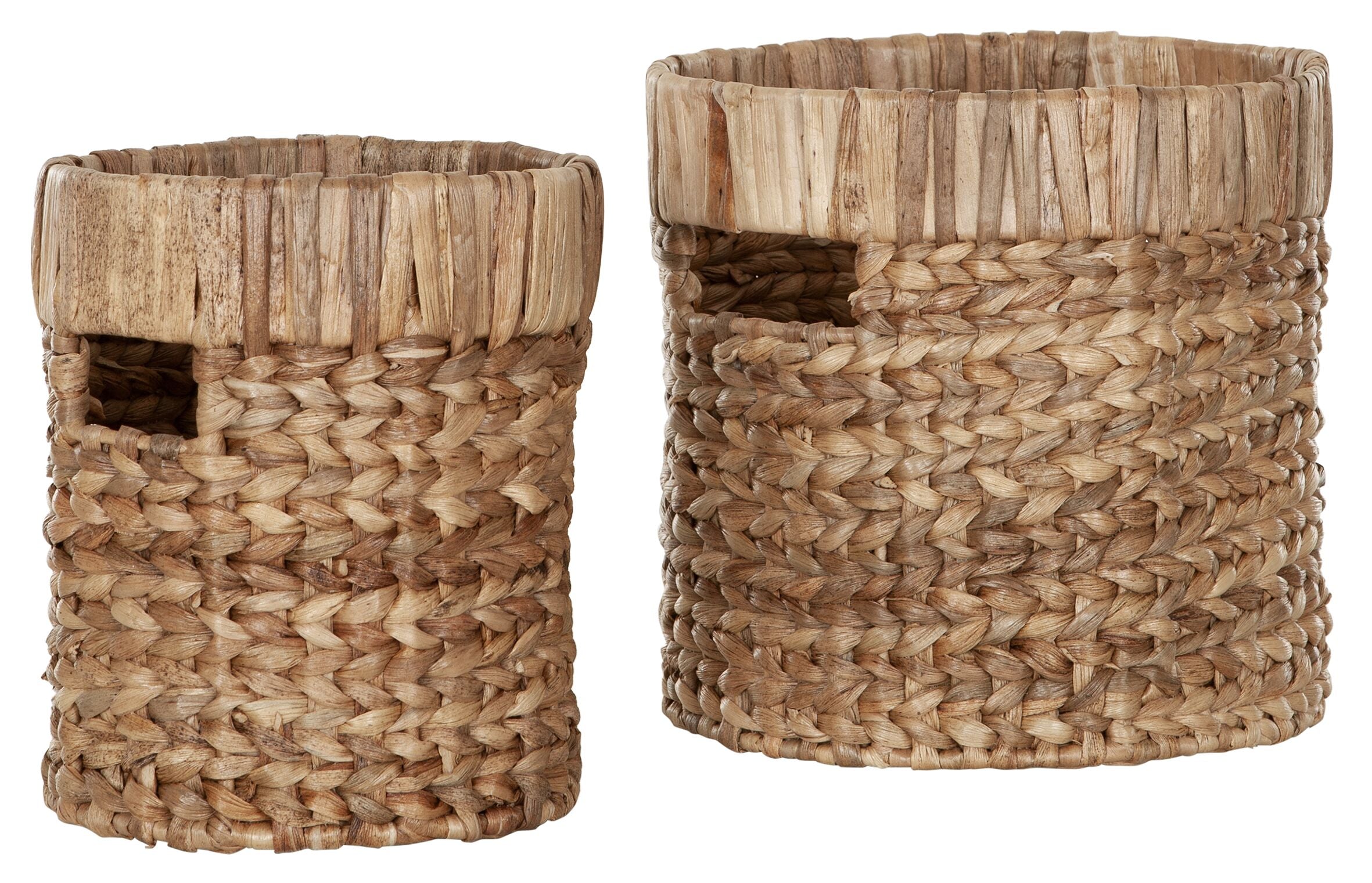 Storage box Organize round, set of 2