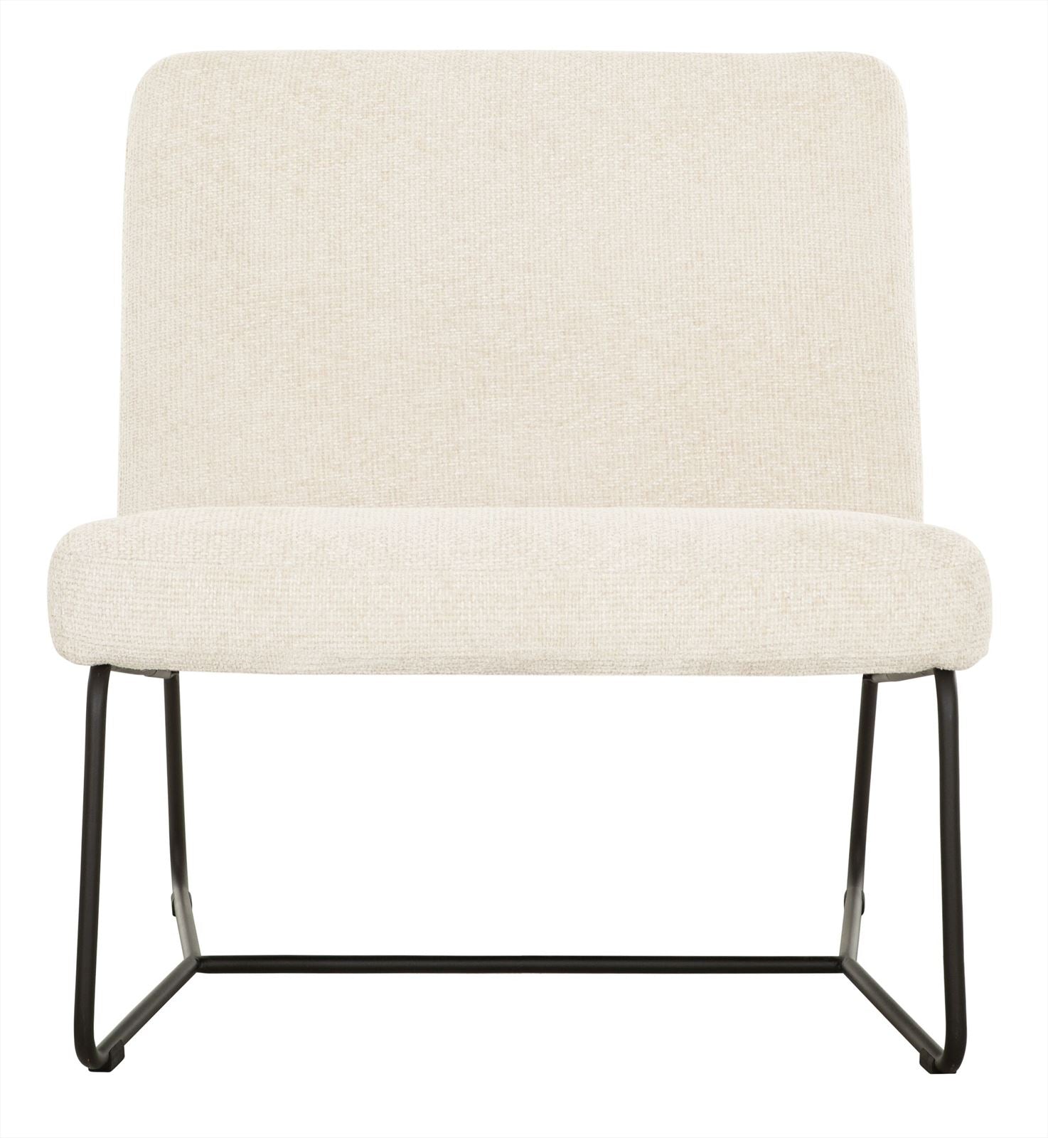 Lounge chair Zola Glossy Natural