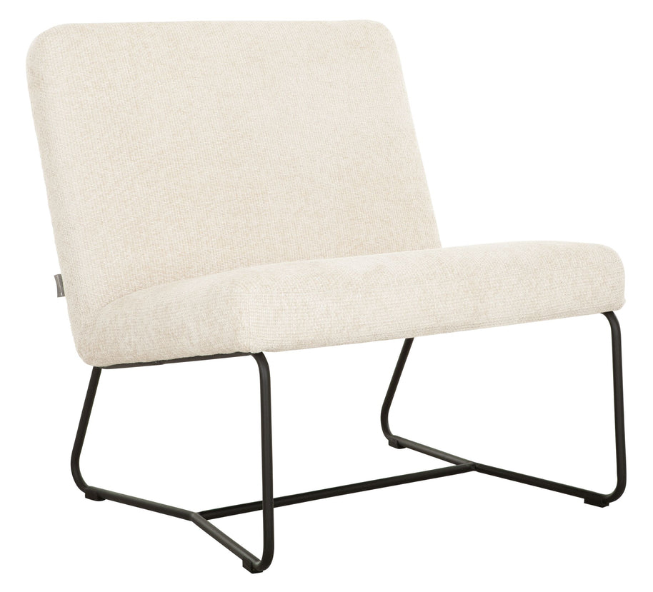 Lounge chair Zola Glossy Natural