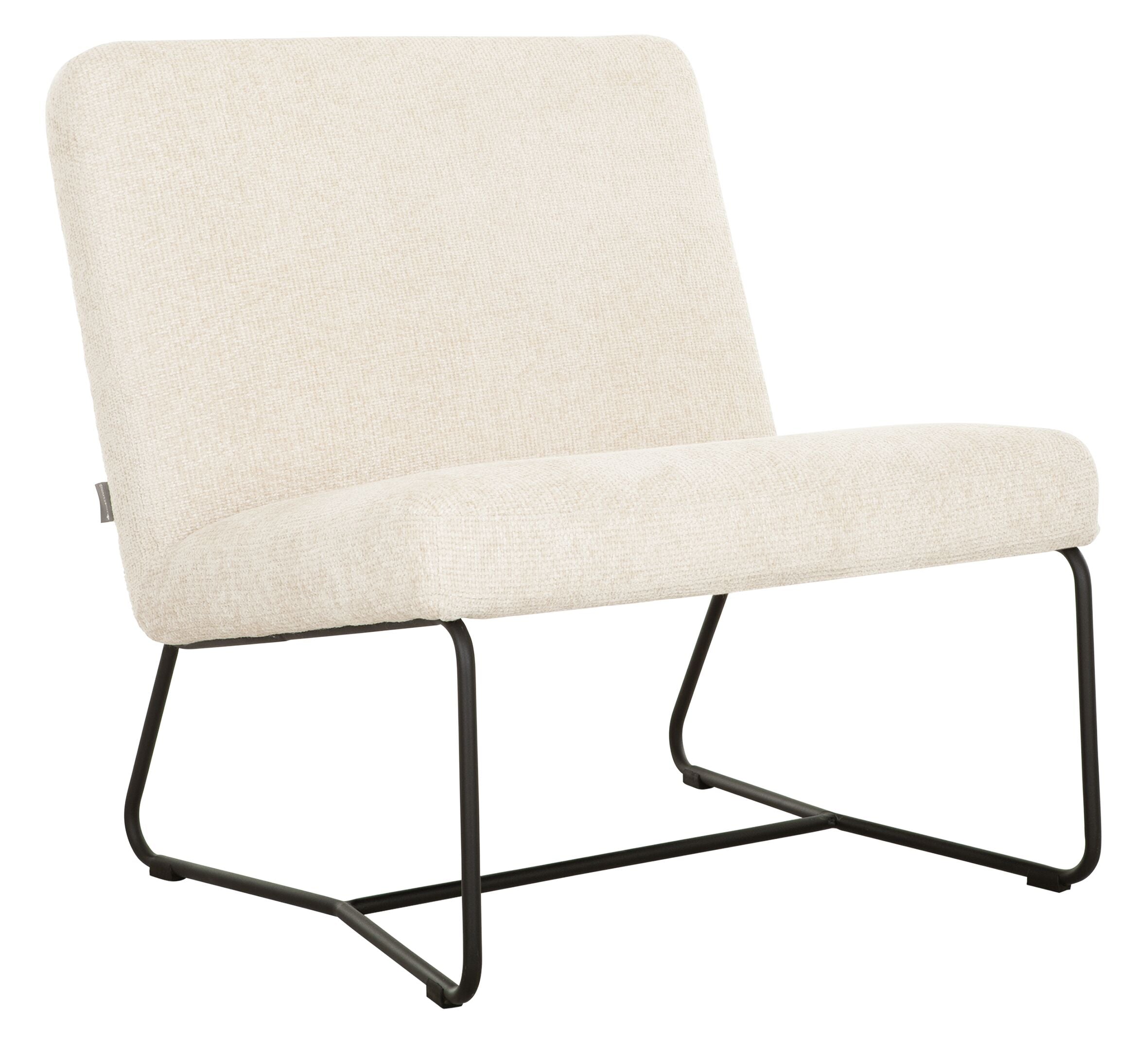 Lounge chair Zola Glossy Natural