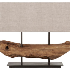 Table lamp Log Erosion