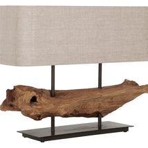 Table lamp Log Erosion