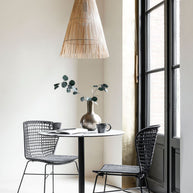 large ml 890807 sanur pendant lamp ml le baratin bistro table ml bahamas loom chairsf1dtp13170013196278