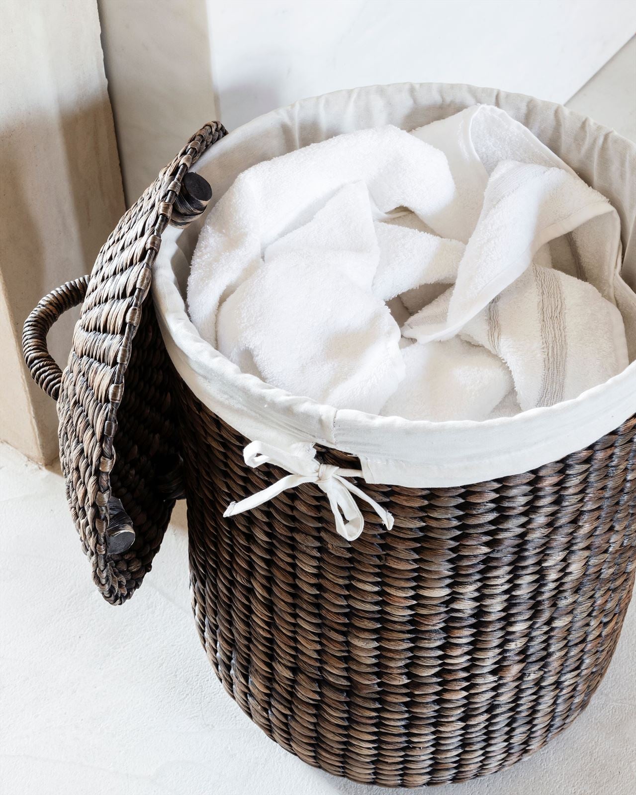 Laundry basket Tahiti BLACK WASH