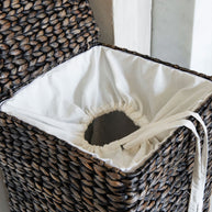 Laundry basket Palawan BLACK WASH
