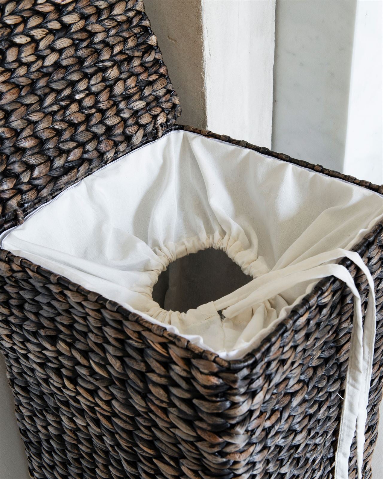Laundry basket Palawan BLACK WASH