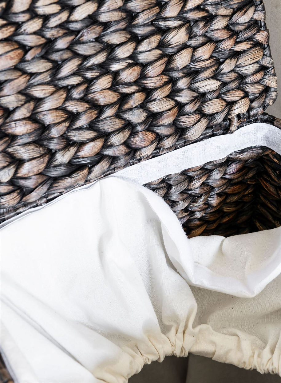 Laundry basket Palawan BLACK WASH