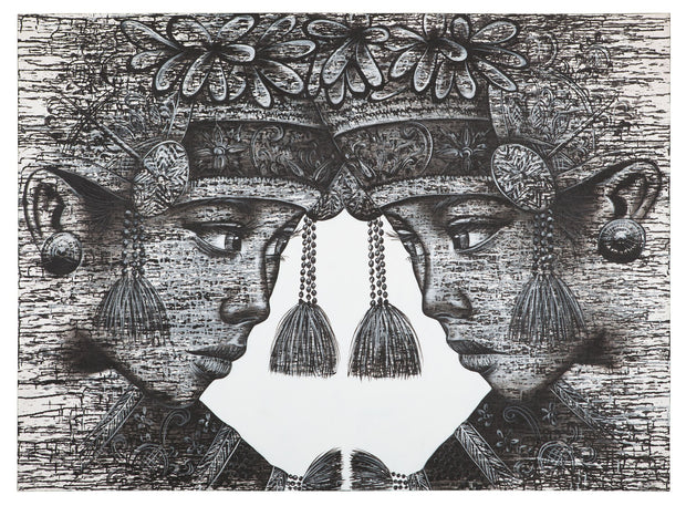 large ml 904005 balinese twins wall art111945012590448