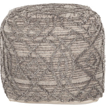 large ml 927030 angel pouf natural grey113170013196520