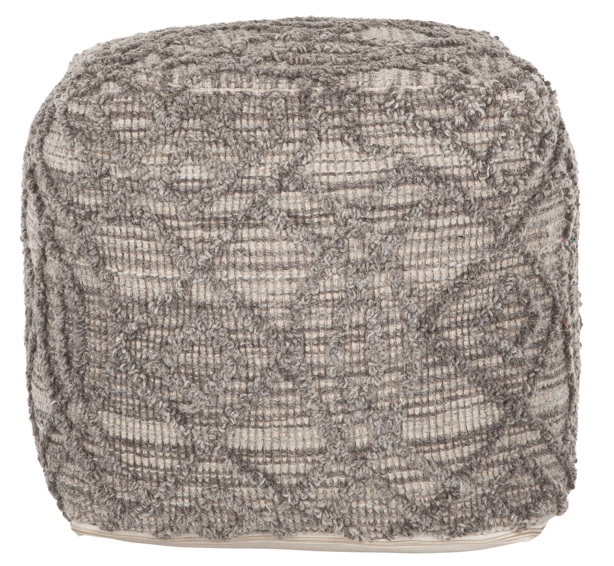 large ml 927030 angel pouf natural grey113170013196520