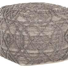 large ml 927030 angel pouf natural grey213170013196521