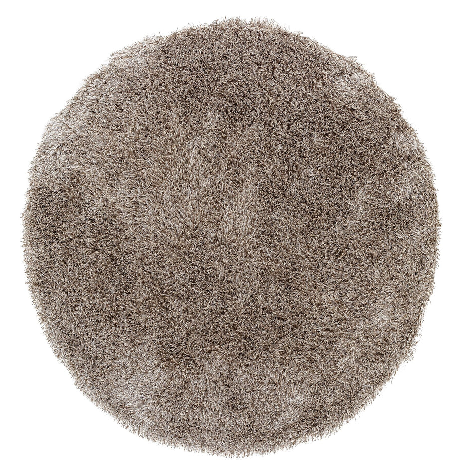 Carpet Crown Round Small Brown