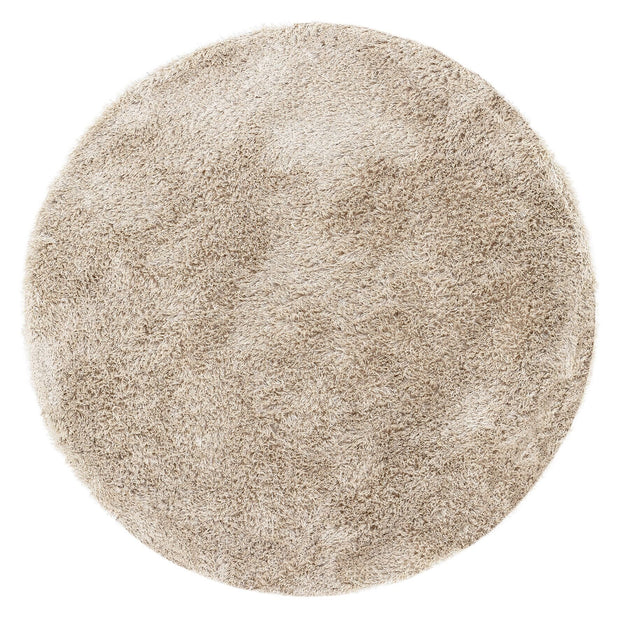 Carpet Crown Round Small Beige