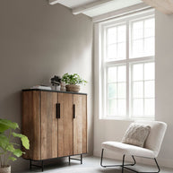 Lounge chair Zola Glossy Natural