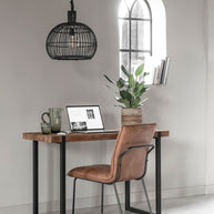 Hanging lamp Las Salinas BLACK