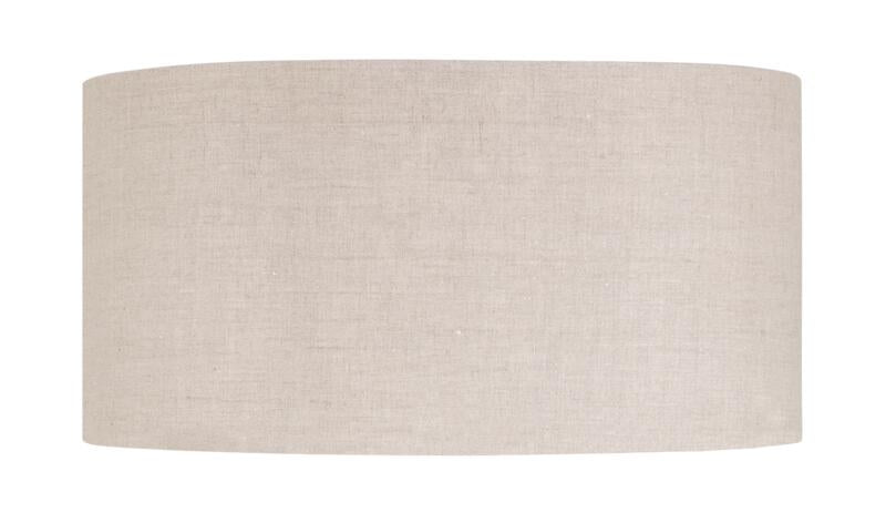 Lamp shade type F, linen natural
