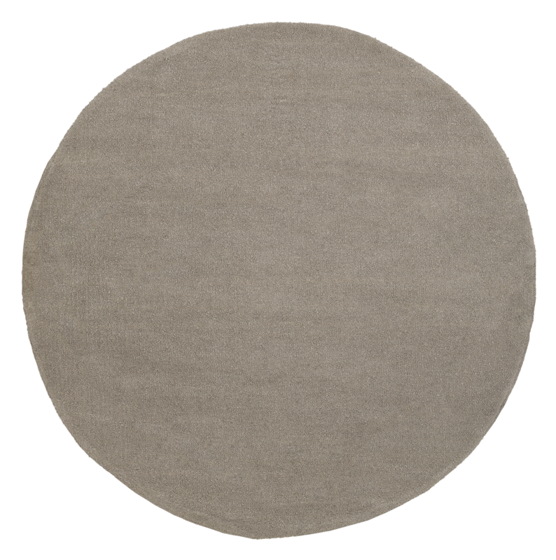 Carpet Noble round large Taupe