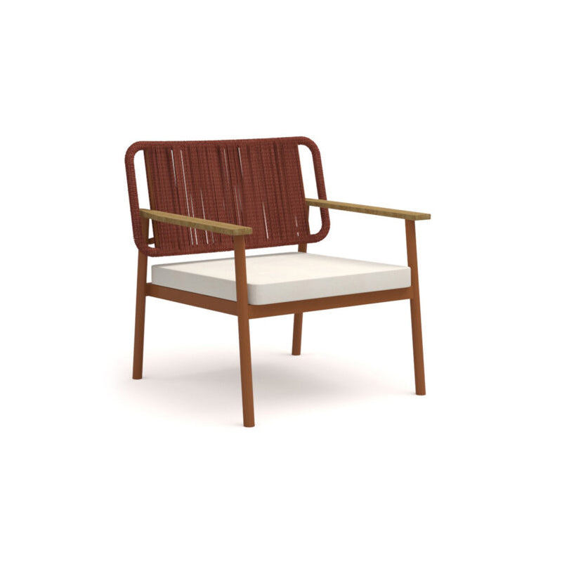 Sensoria Lounge Armchair (With Wooden Armrests)