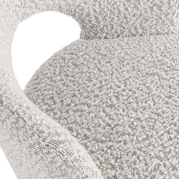 Armchair Vista Bouclé - Light Gray